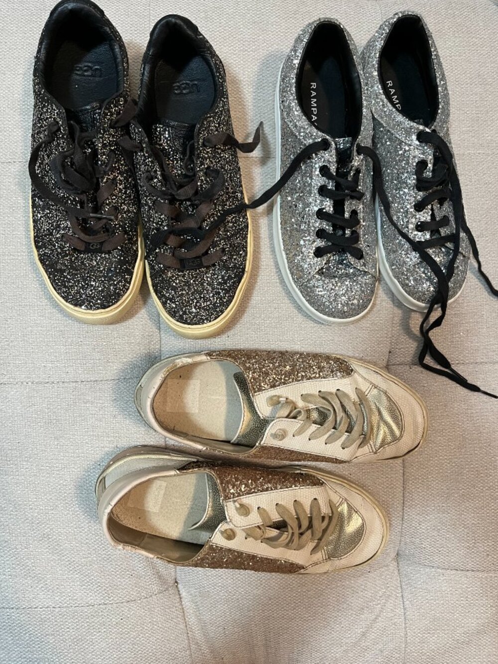 Bundle 3 Pairs Sneakers UGG | Dolce Vita | Rampage Women's US 8